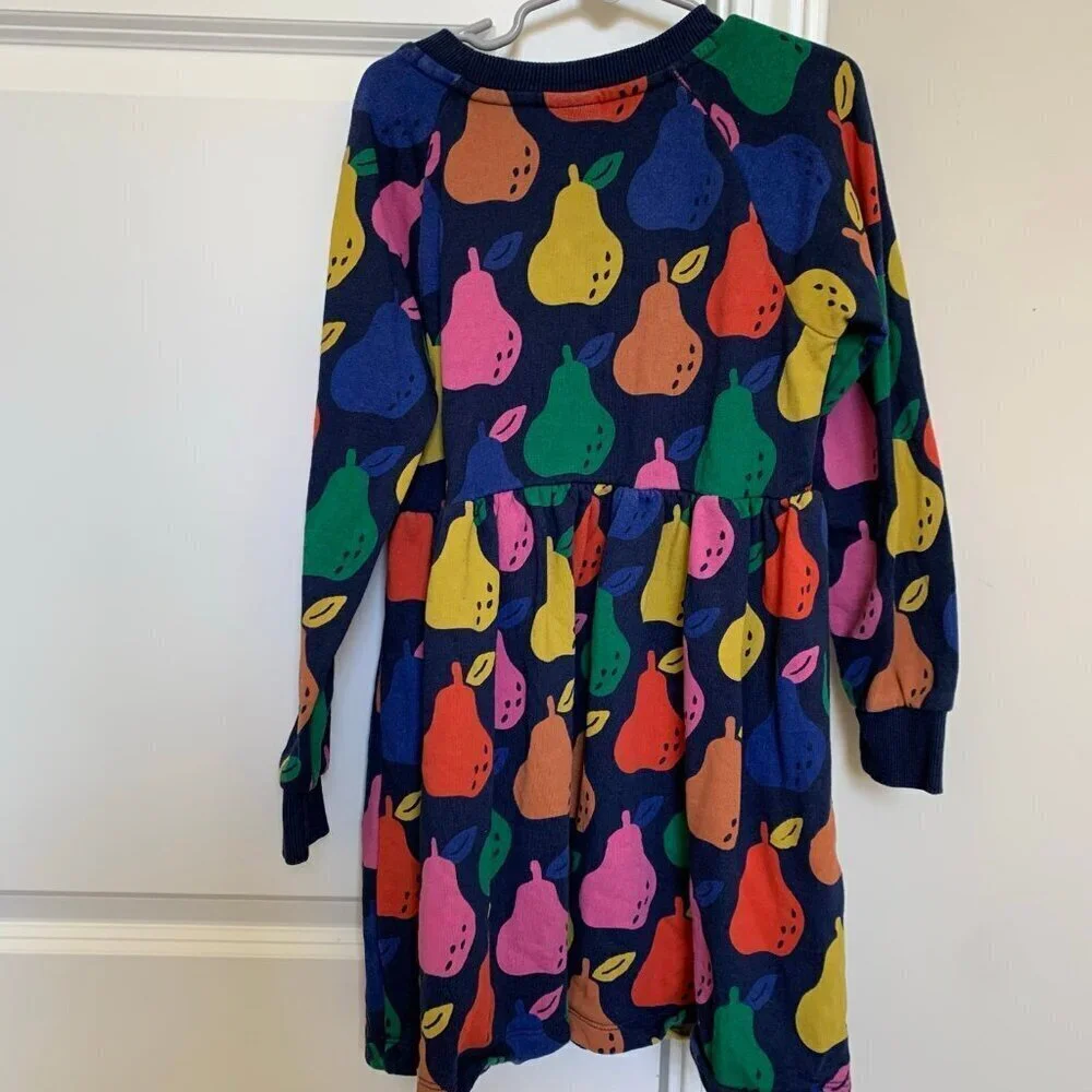 Hanna Andersson Girl Sweatshirt dress 6-7 years